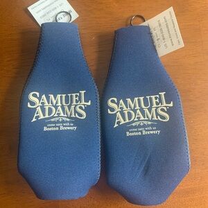 2 NWT Sam Adam’s bottle coozies